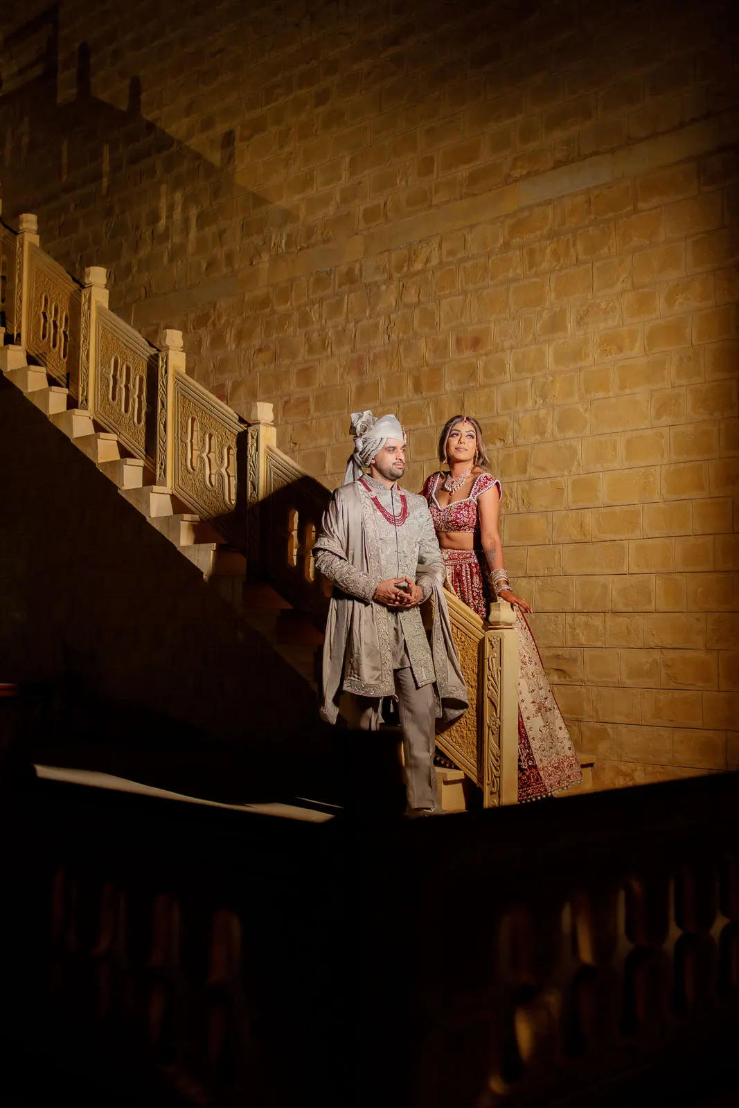 A Quiet Moment Before the Celebration _ Jaisalmer Wedding Photography