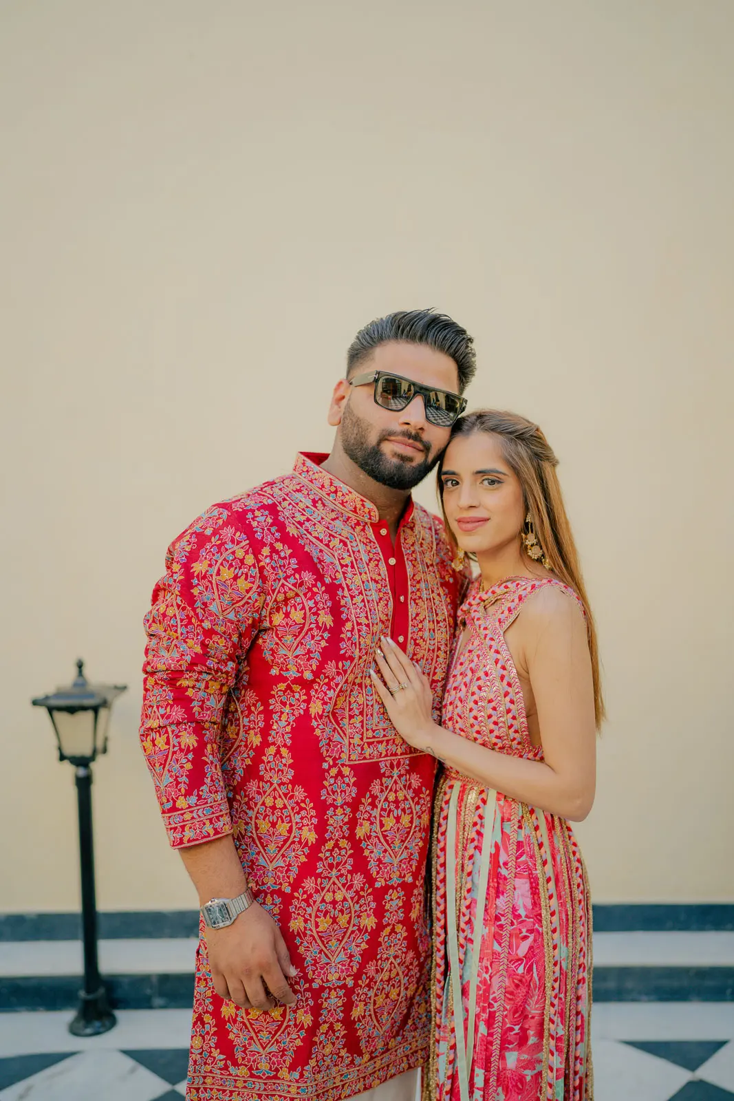 A Regal Newlywed Portrait