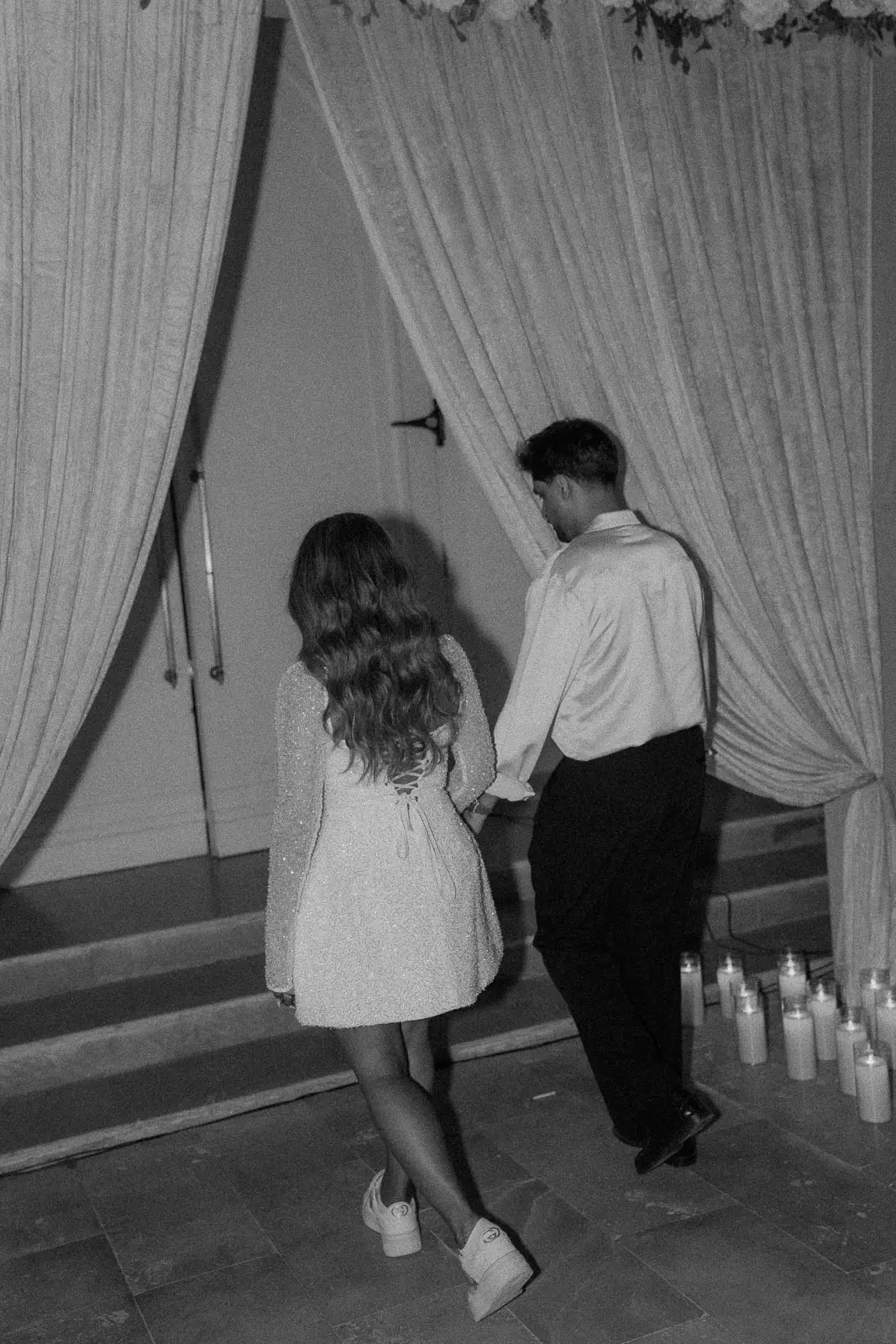 A Timeless Black & White Wedding Portrait