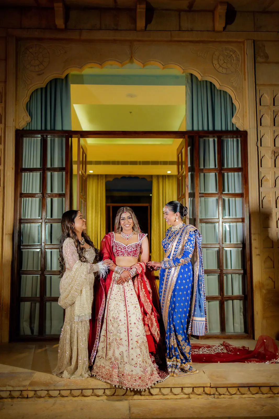 A Timeless Bridal Portrait in Warm Light