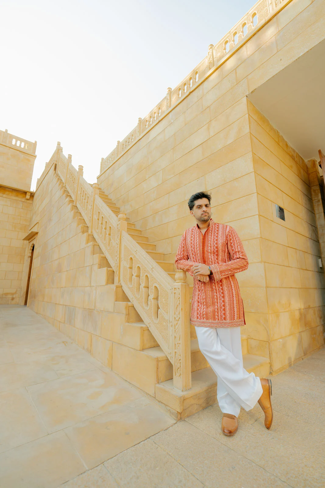 An Editorial Bridal Portrait in the Haveli