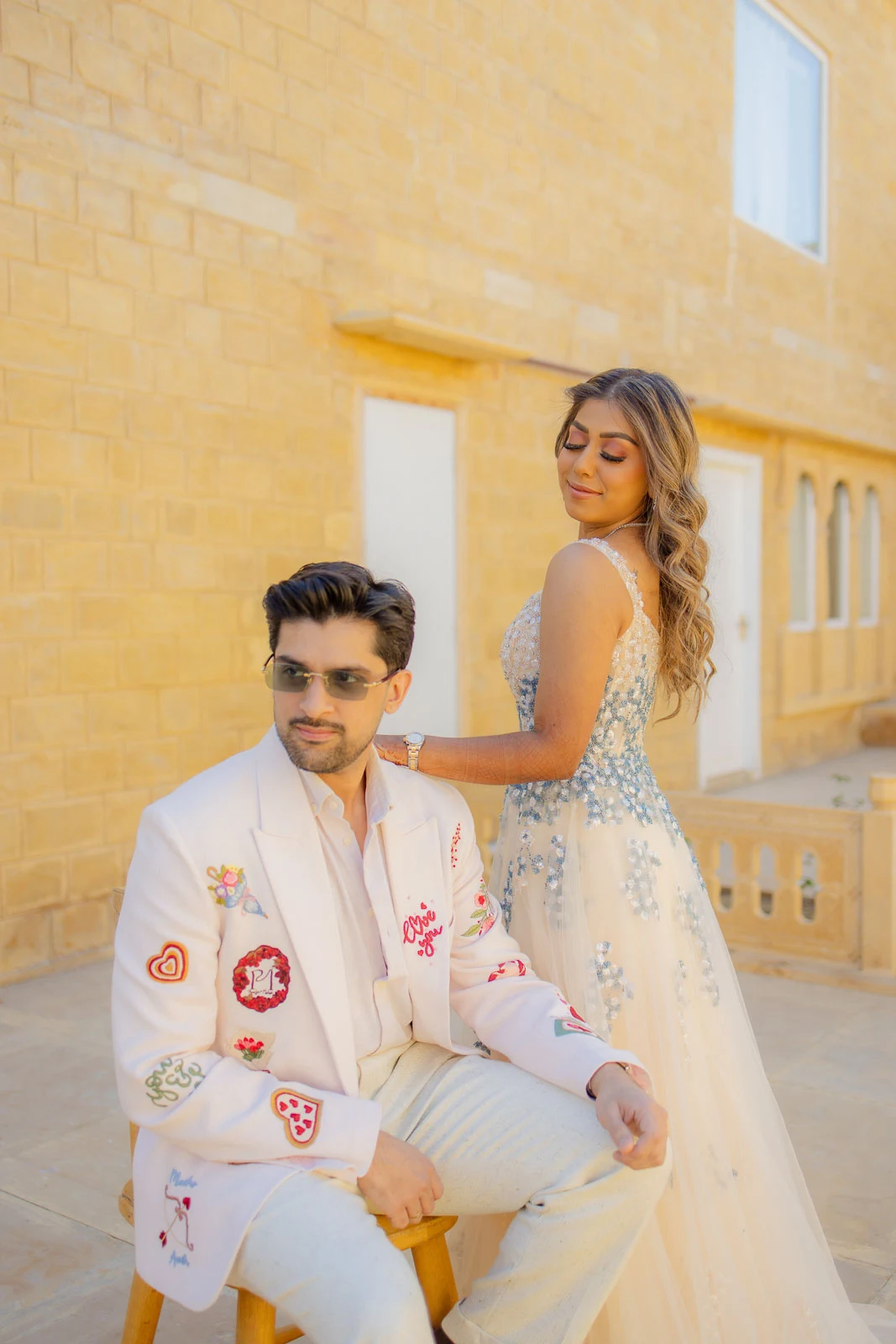 An Elegant Beginning to Their Wedding Story