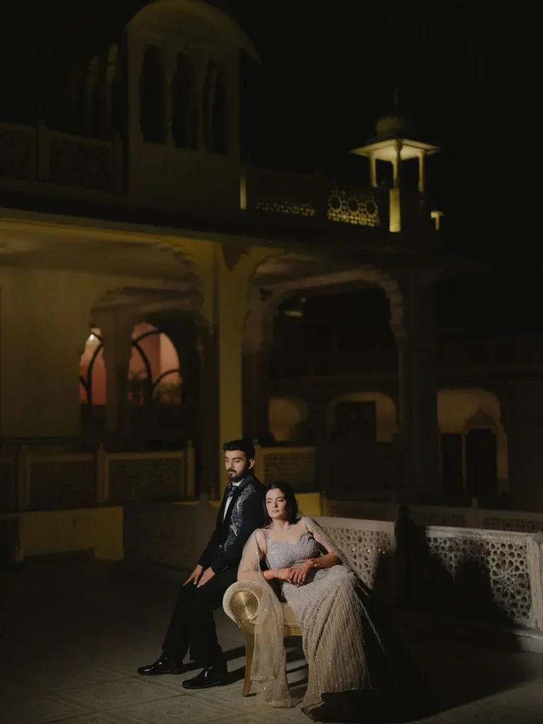 An Intimate Evening Beneath the Palace Lights