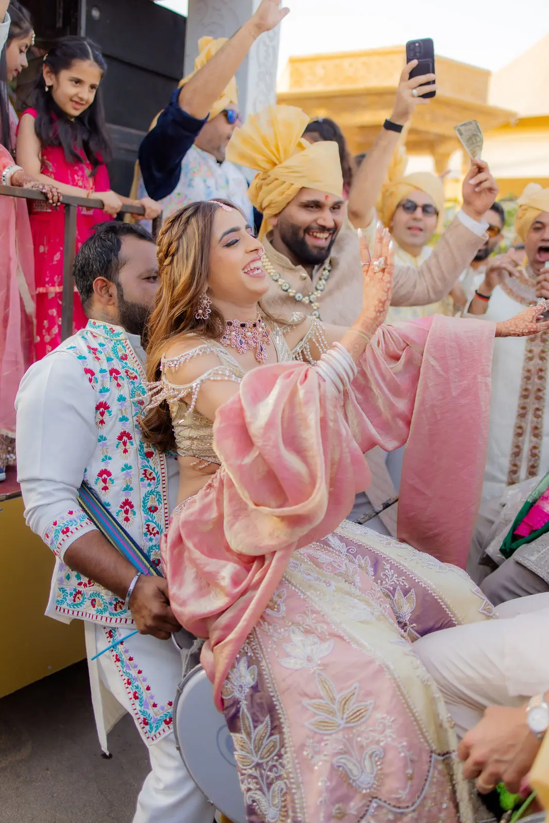 An Intimate Moment Between the Newlyweds