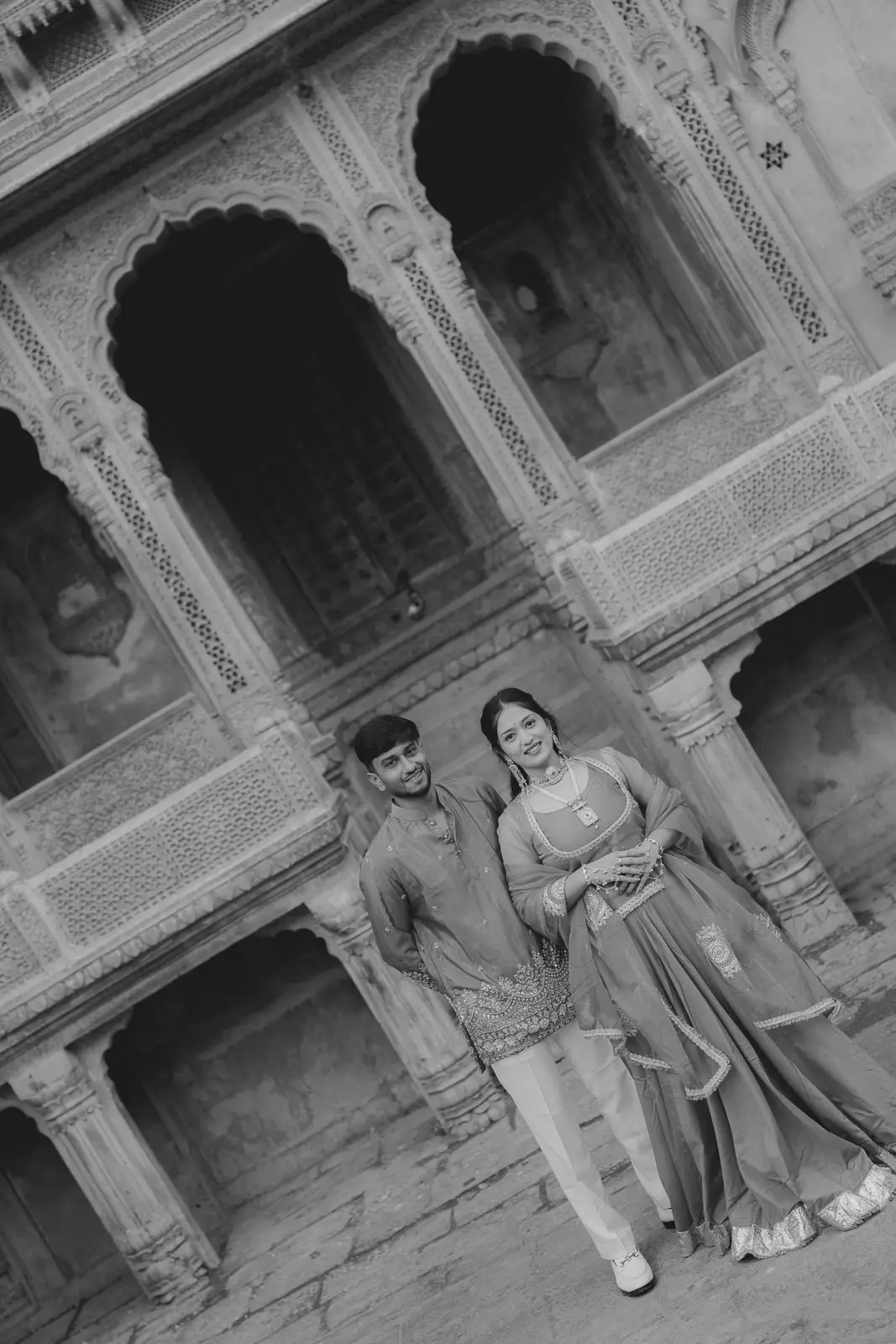 Artistic Architectural Detail from Jaisalmer