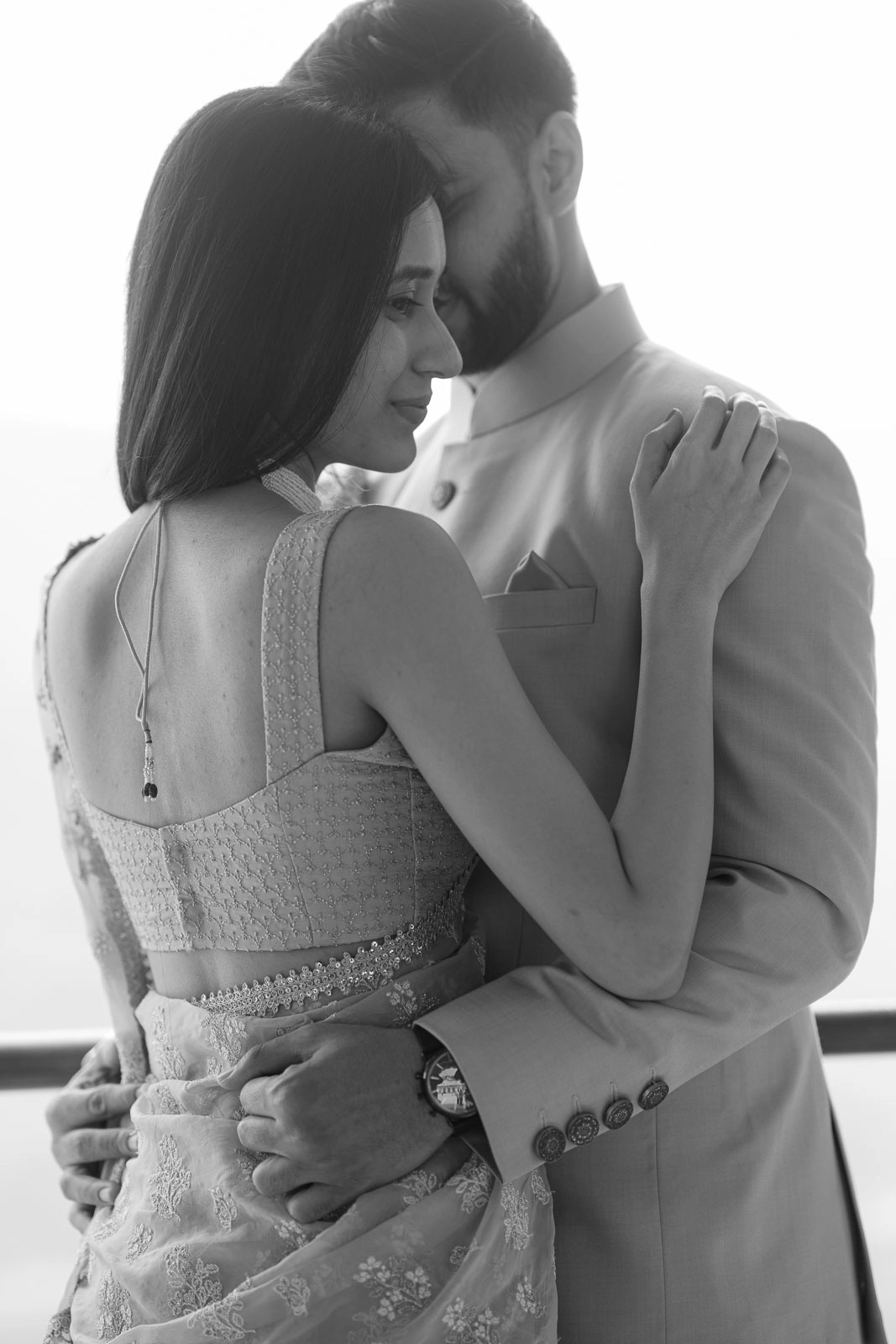 Artistic Couple Portrait – Jaipur Prewedding Photography