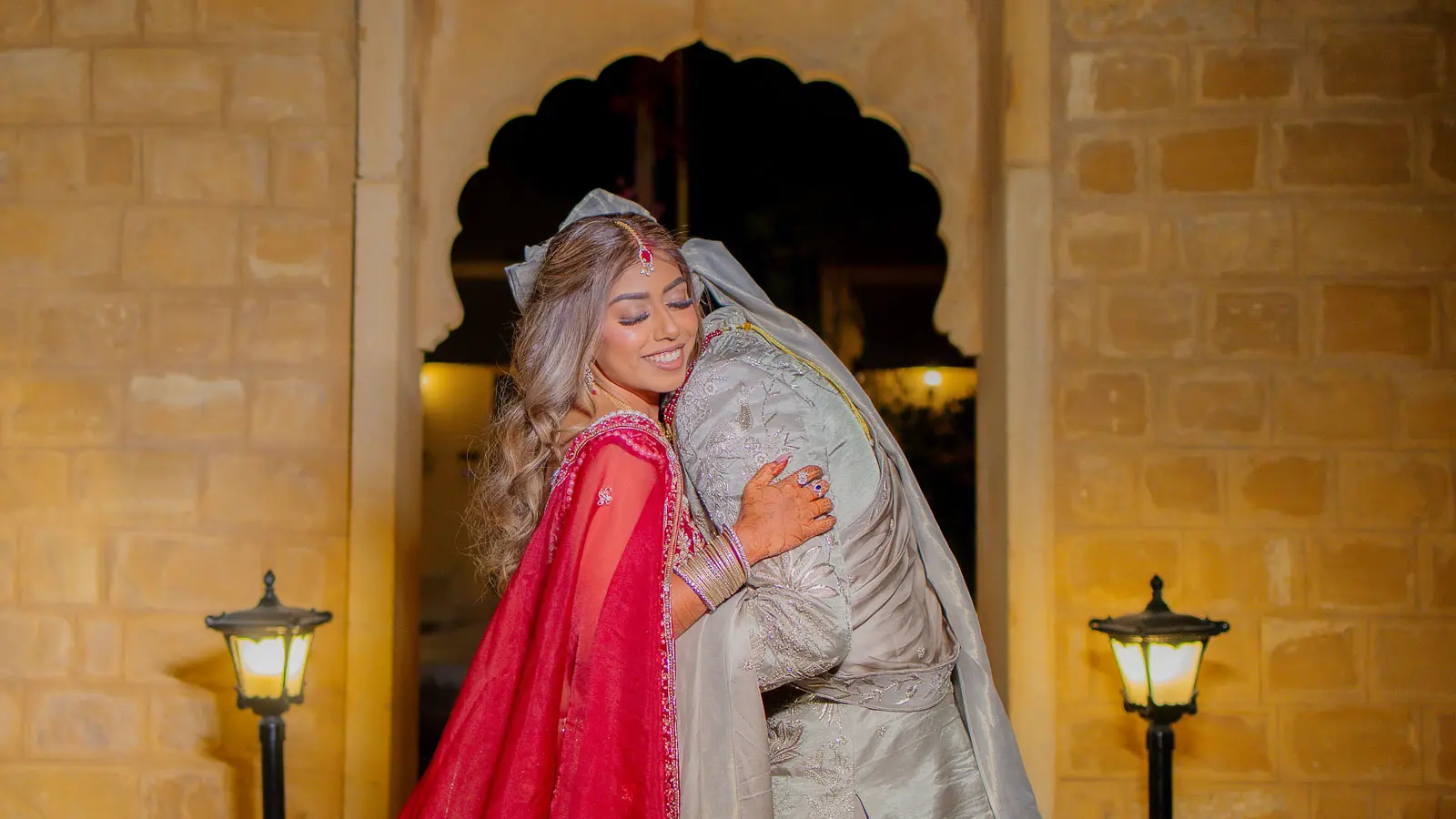 Beautiful Bride Portrait at Jaisalmer Wedding