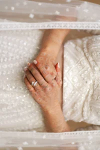 Bridal Footwear Detail and Wedding Styling
