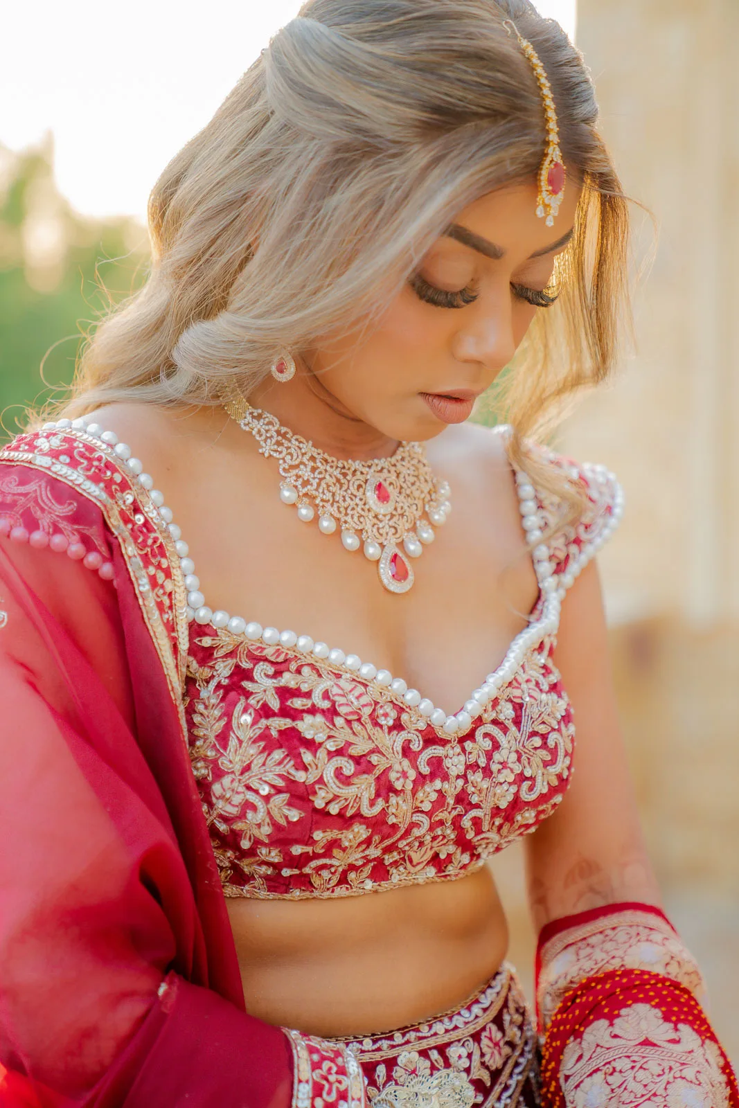 Bridal Makeup & Jewellery Portrait