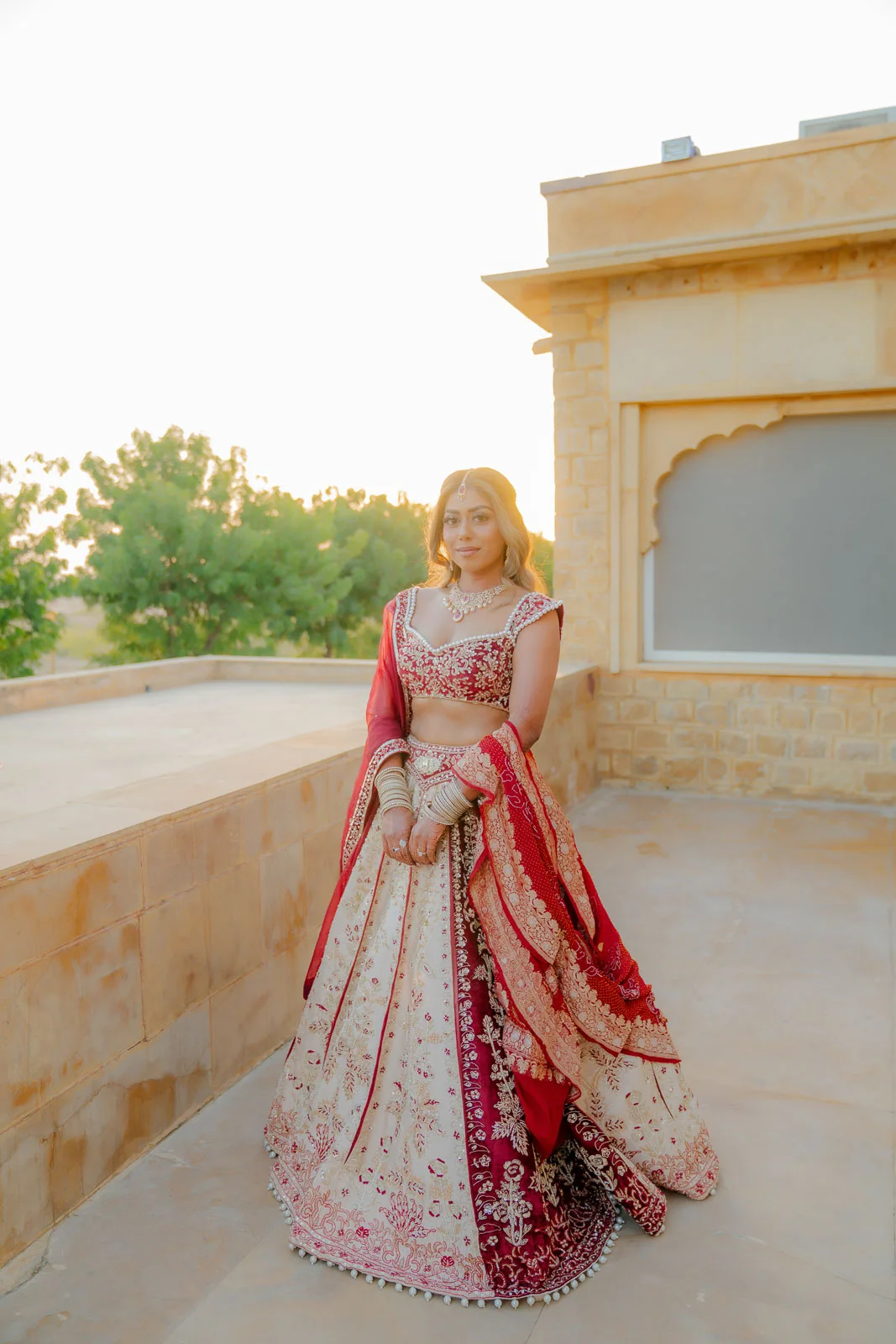Bride Outdoor Portrait