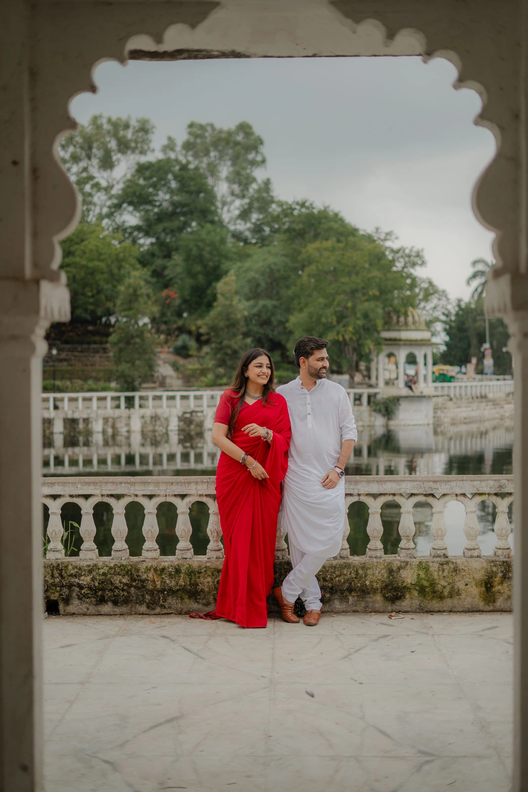 Bride Portrait at Scenic Udaipur Location – Pre Wedding