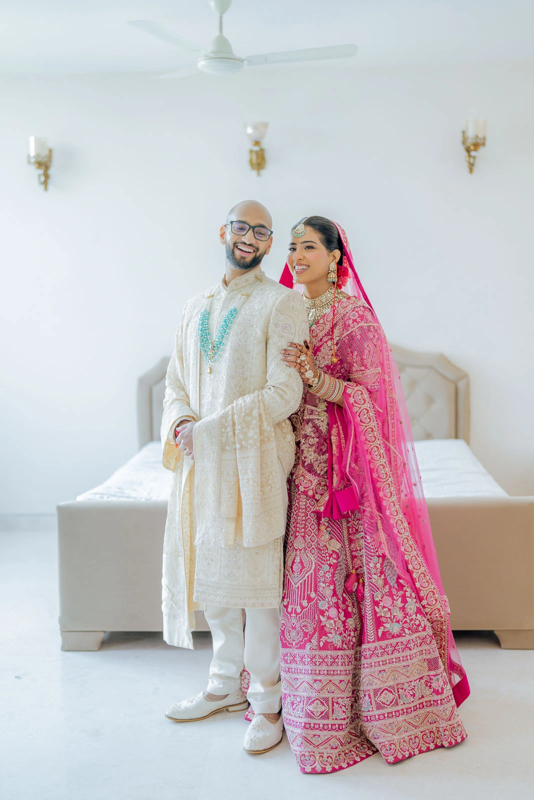 Bride and Groom Couple Portrait