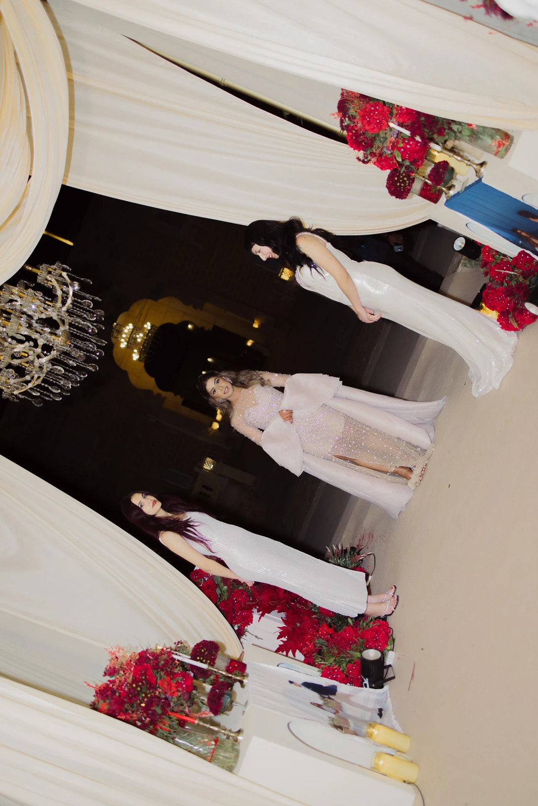 Bride and Groom During a Traditional Wedding Moment