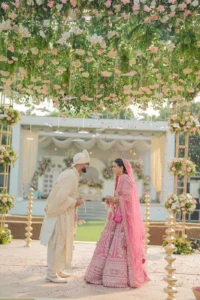 Bride and Groom Wedding Portrait
