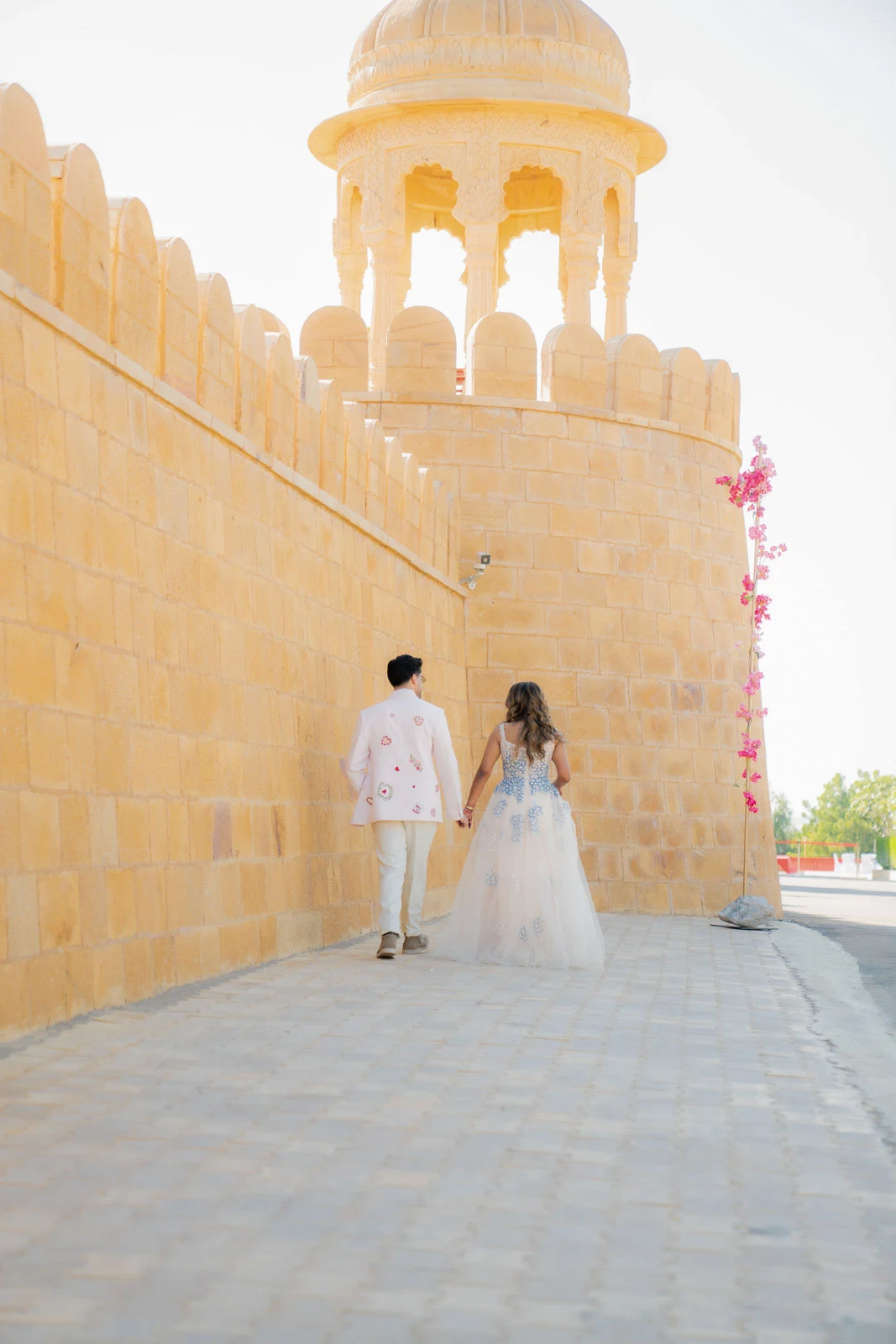 Candid Bride Moment at Jaisalmer Wedding
