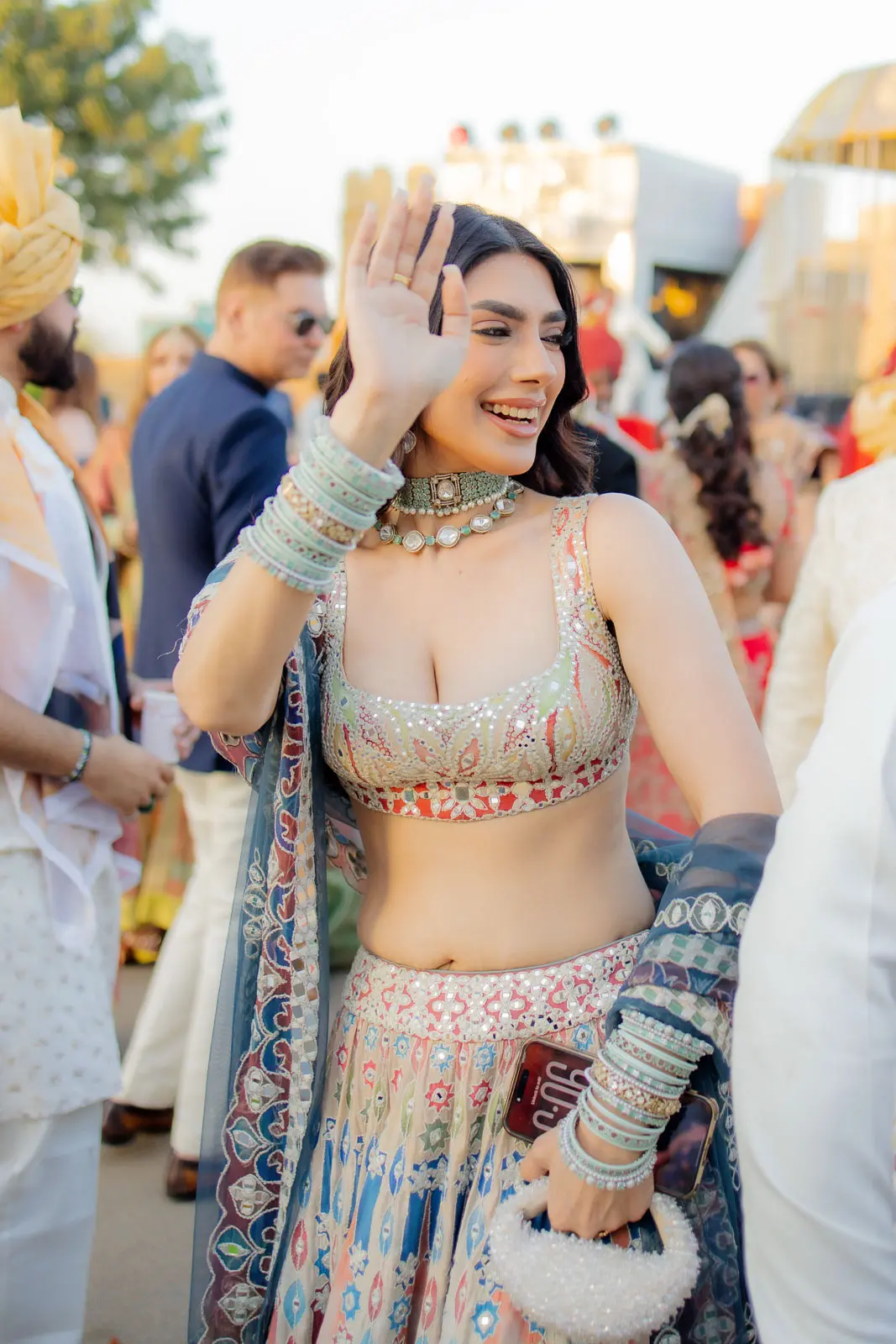Candid Celebration With the Wedding Party