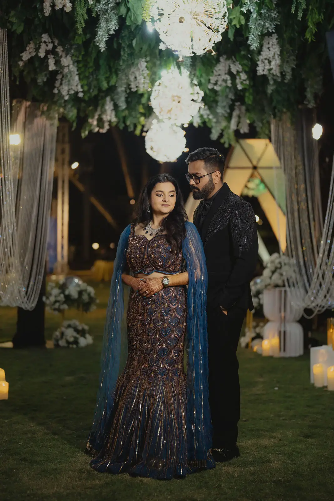 Candid Couple Moment at Goa Wedding