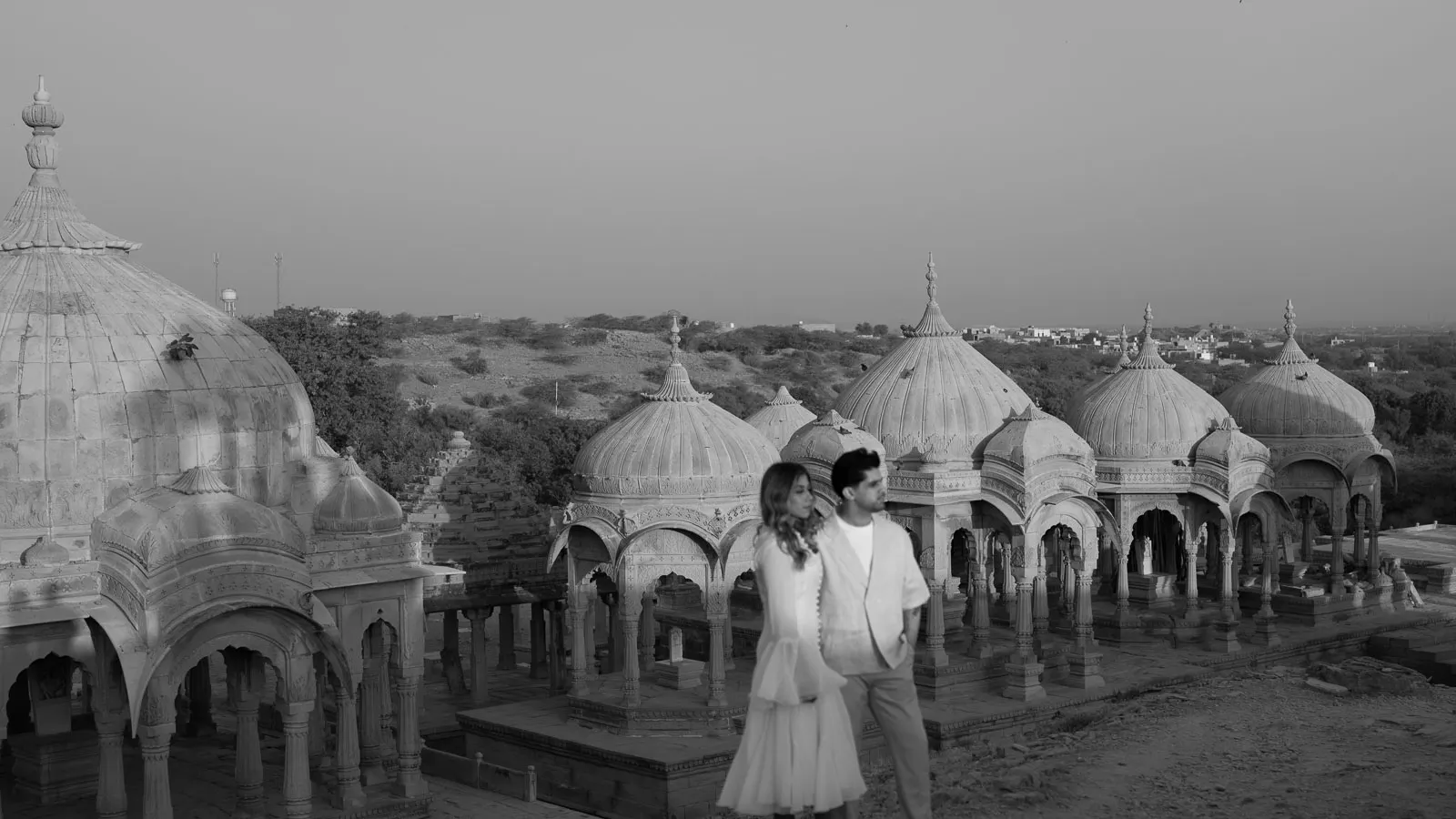 Candid Romance in the Golden Sands of Jaisalmer