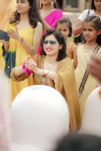 Candid Wedding Celebration With Bride and Guests