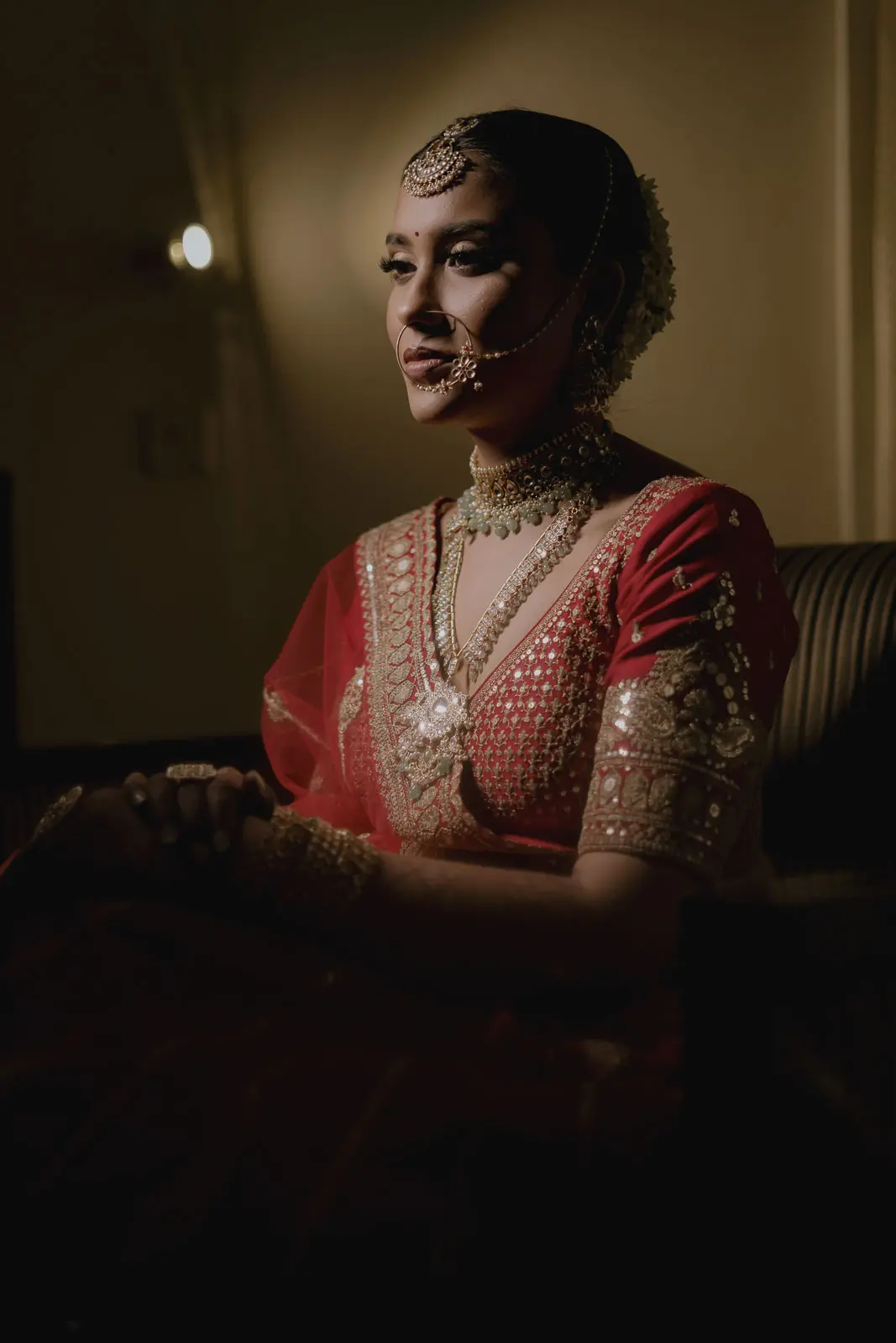 Cinematic Bride Portrait