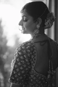 Classic Black and White Groom Portrait