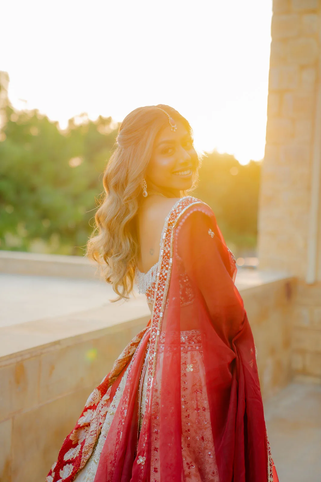 Close-Up Bridal Portrait