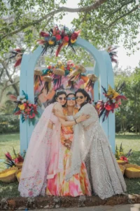 Colorful Bride Portrait Goa