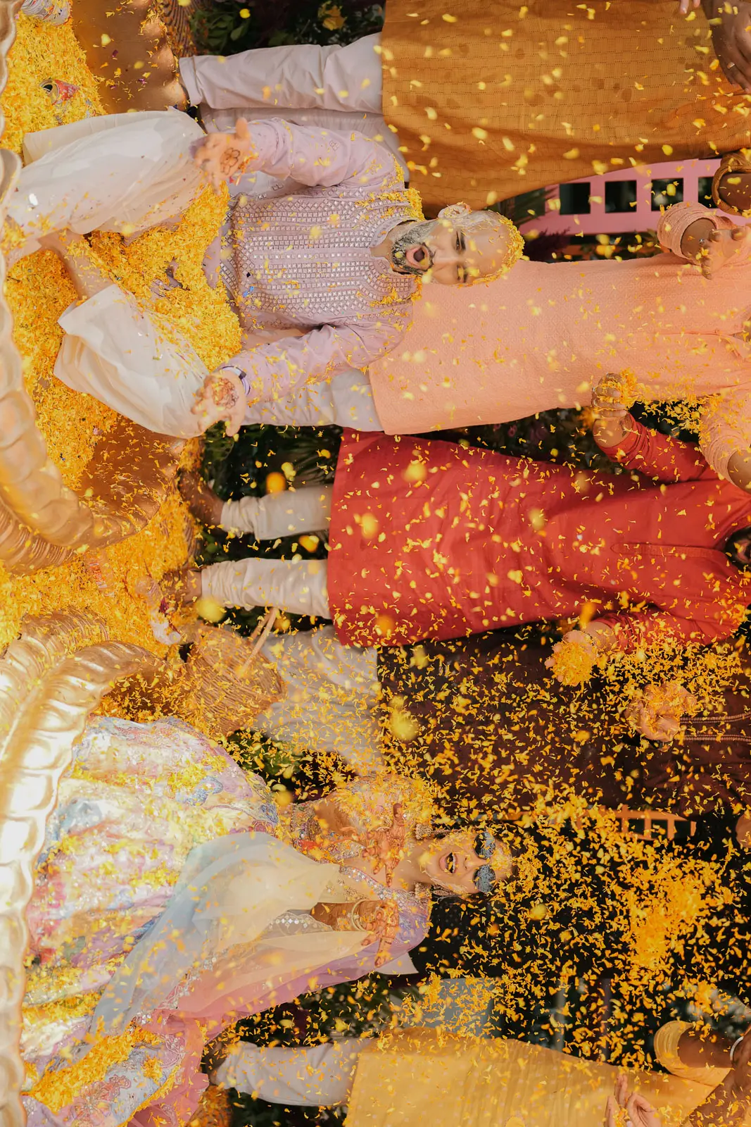 Colorful Wedding Ritual Detail Photography