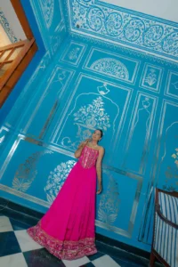 Contemporary Bridal Elegance in Jaisalmer