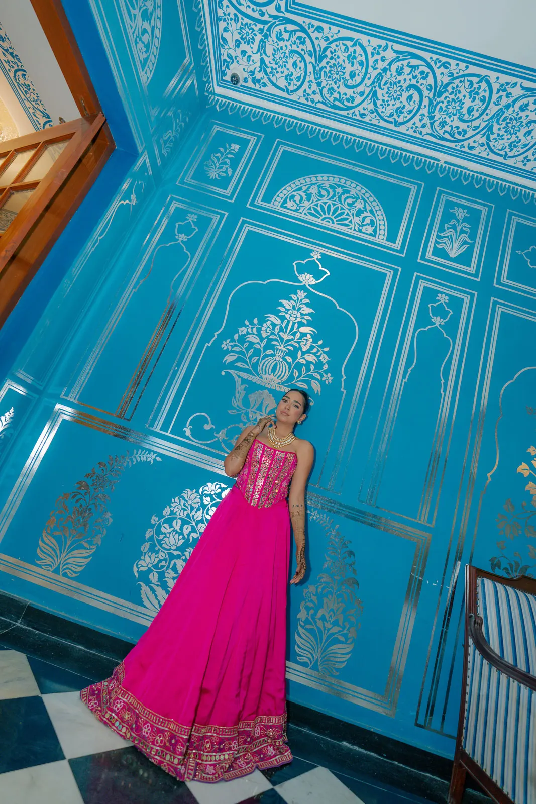 Contemporary Bridal Elegance in Jaisalmer