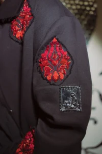 Detail of the Groom’s Traditional Wedding Outfit