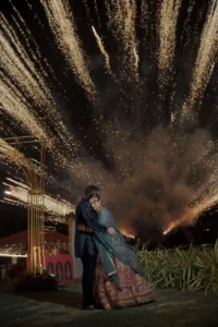 Dramatic Wedding Ceremony Detail