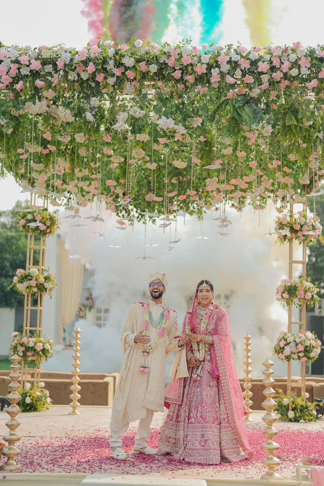 Dreamy Wedding Couple Portrait