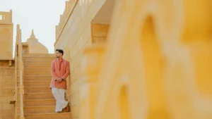Elegant Bridal Portrait from Jaisalmer Wedding