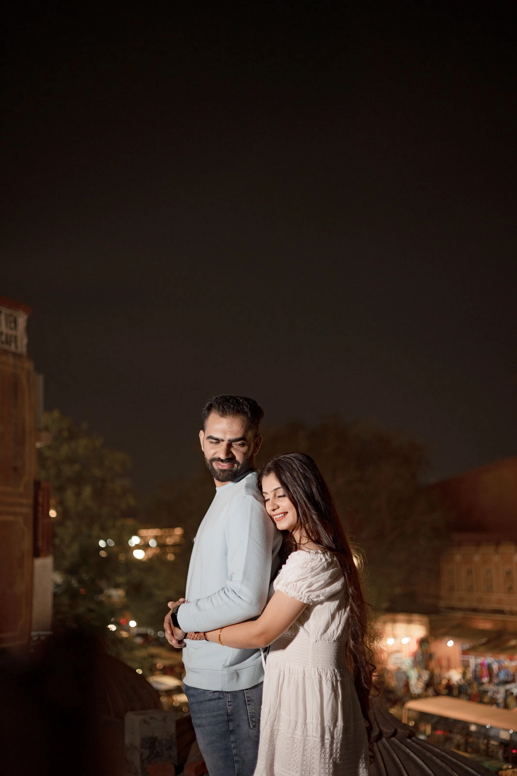 Elegant Couple Portrait – Jaipur Prew-edding Photography