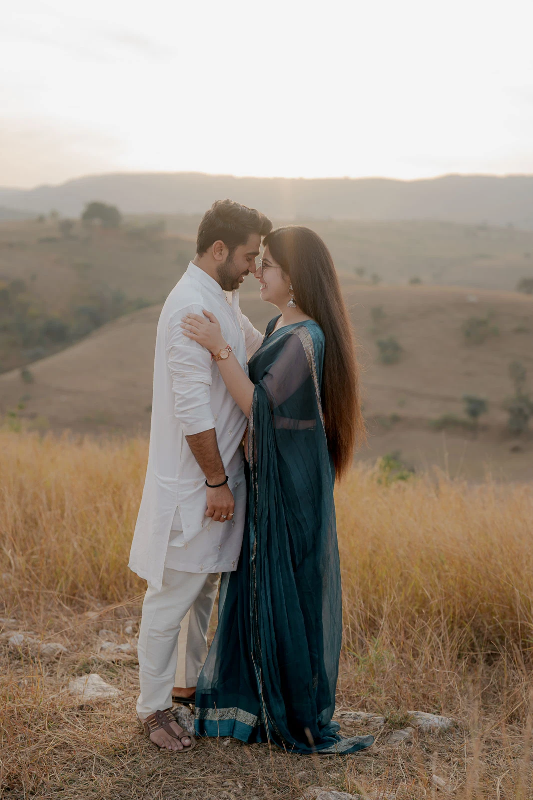 Elegant Couple Portrait – Udaipur Pre Wedding Photography