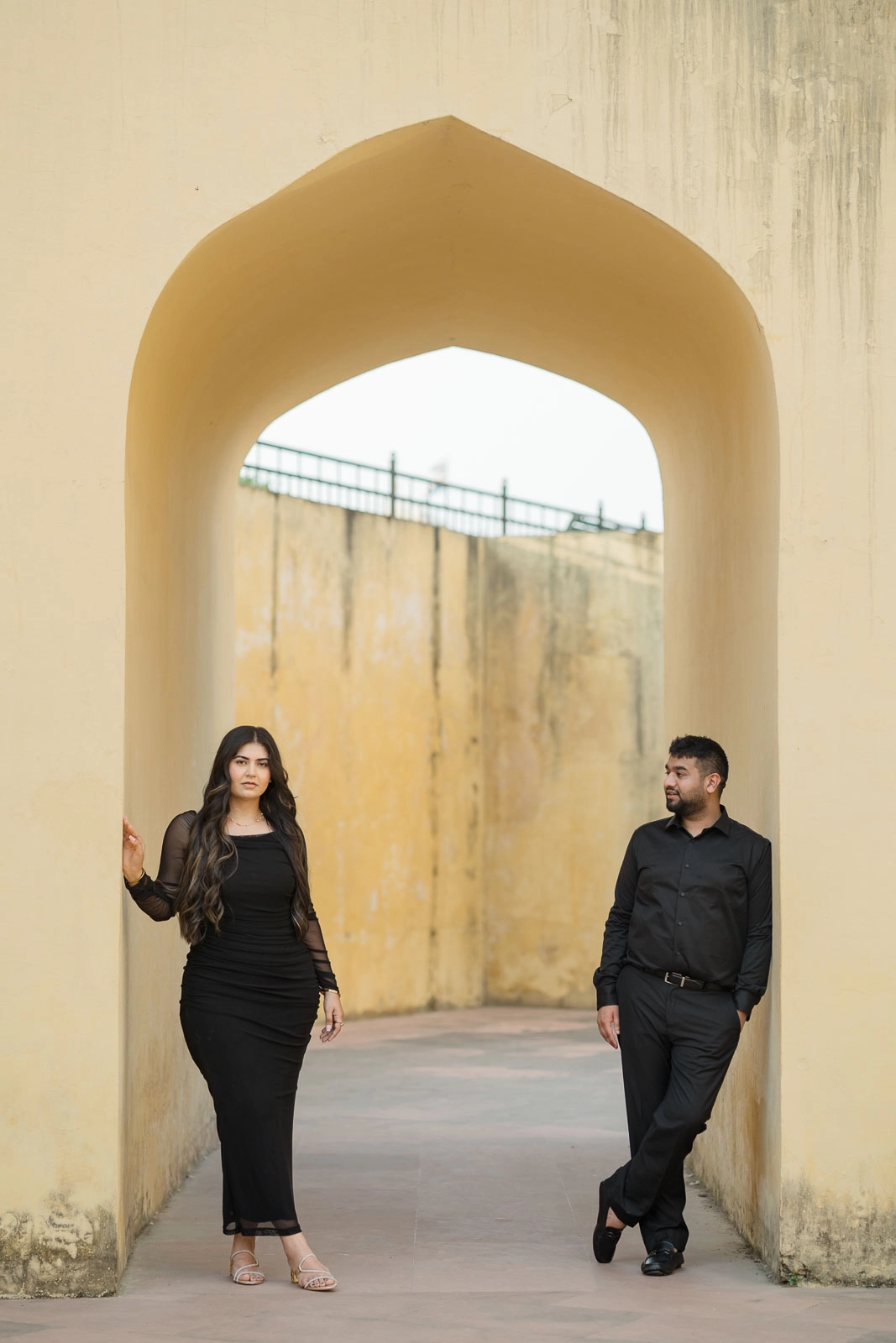 Elegant Couple in Jaipur Heritage Palace