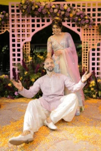 Elegant Groom Portrait During Wedding Celebrations