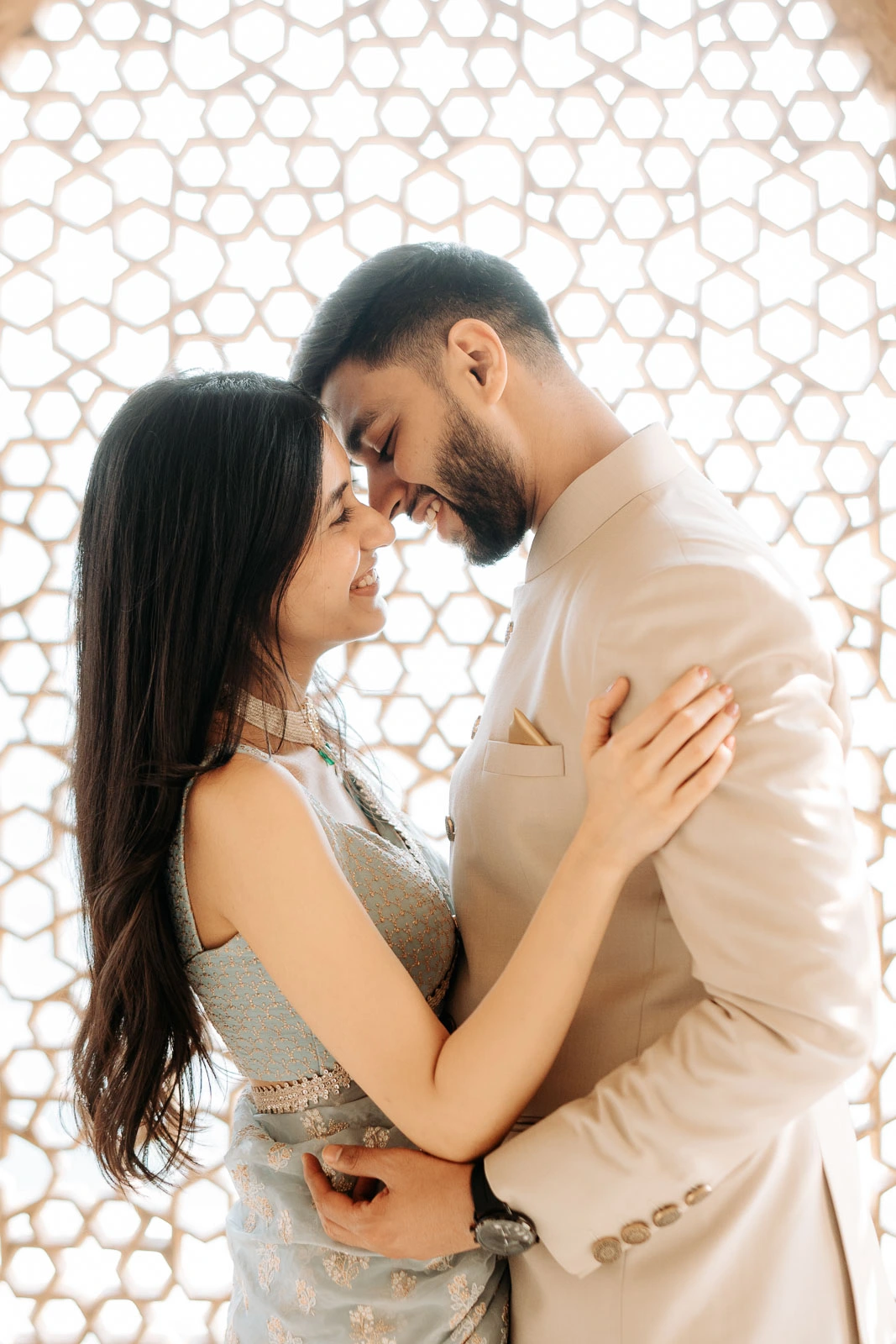Elegant Jaipur Prewedding Photography at Heritage Venue