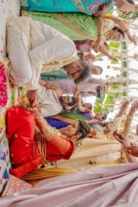 Emotional Bride & Groom Ceremony Moment