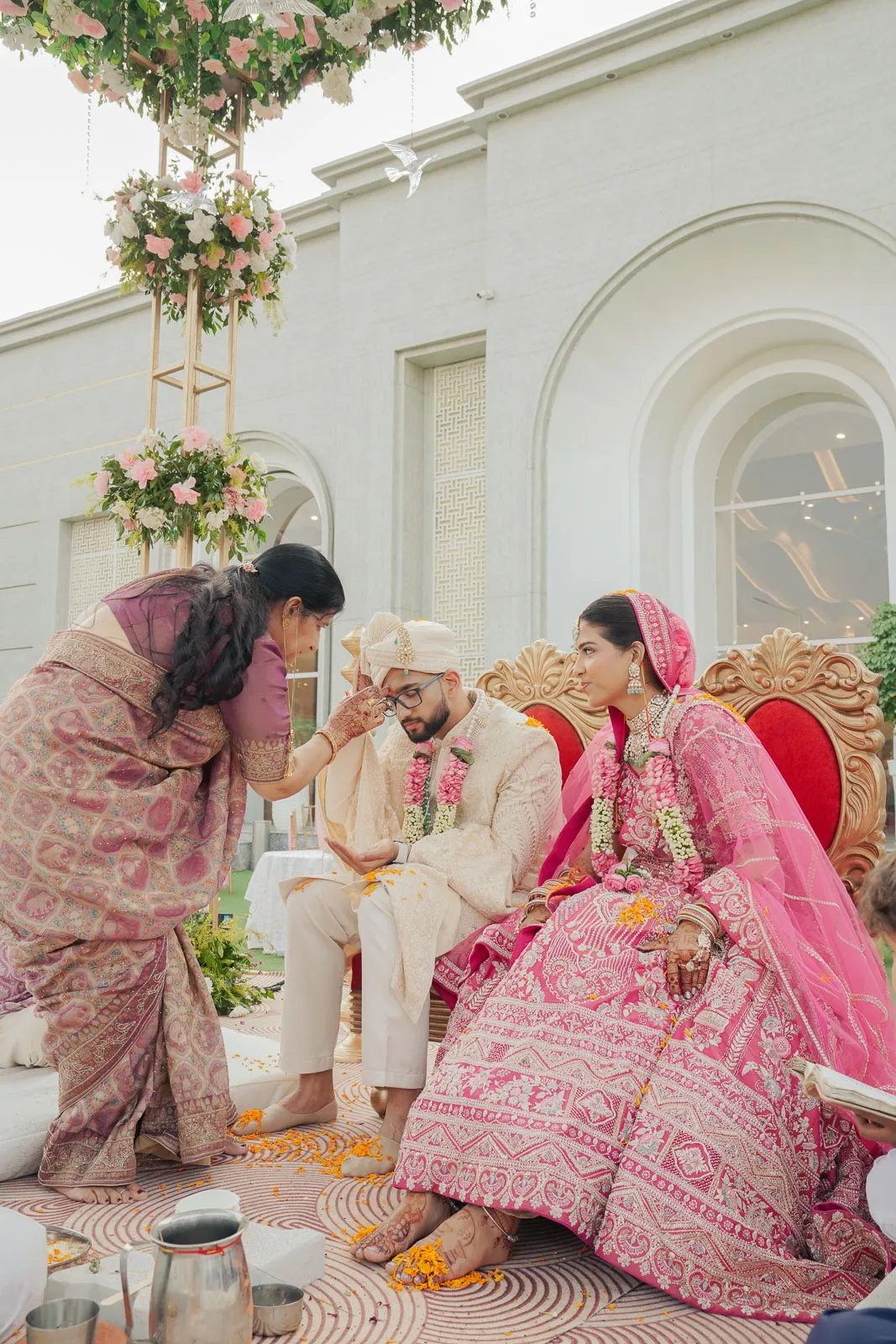 Emotional Bride Moment