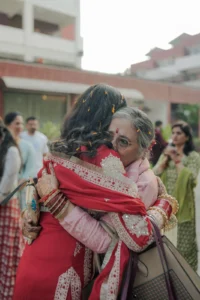 Emotional Wedding Ceremony Moment