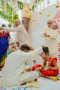 Emotional Wedding Ritual Moment