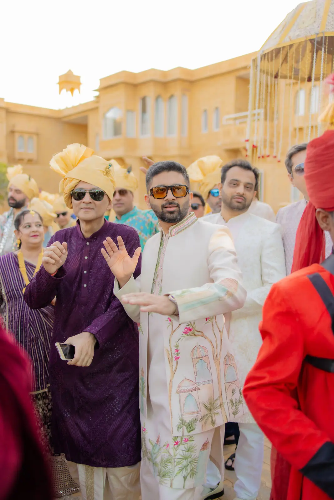 Family Love Around the Bride