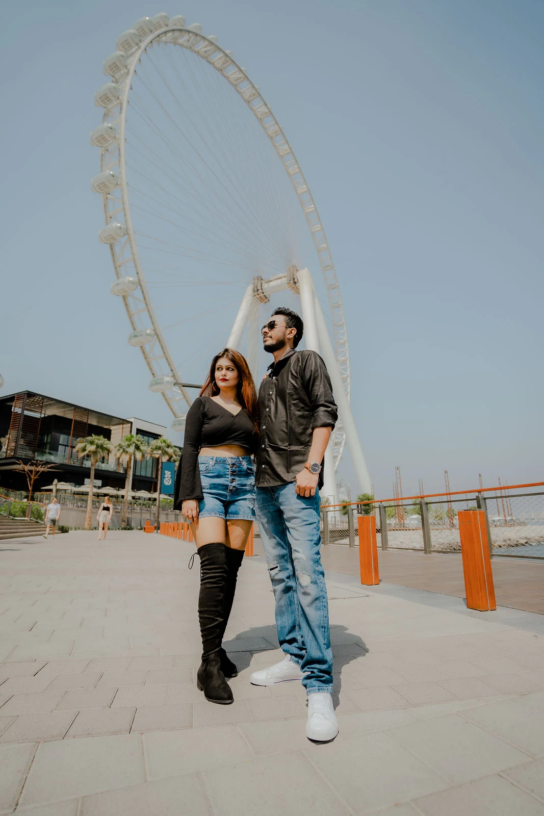 Fun-Filled Couple Portrait in Dubai