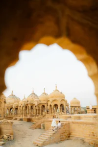 Golden Evening Romance in Jaisalmer