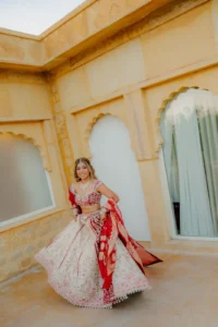 Graceful Bride Portrait at a Luxury Wedding