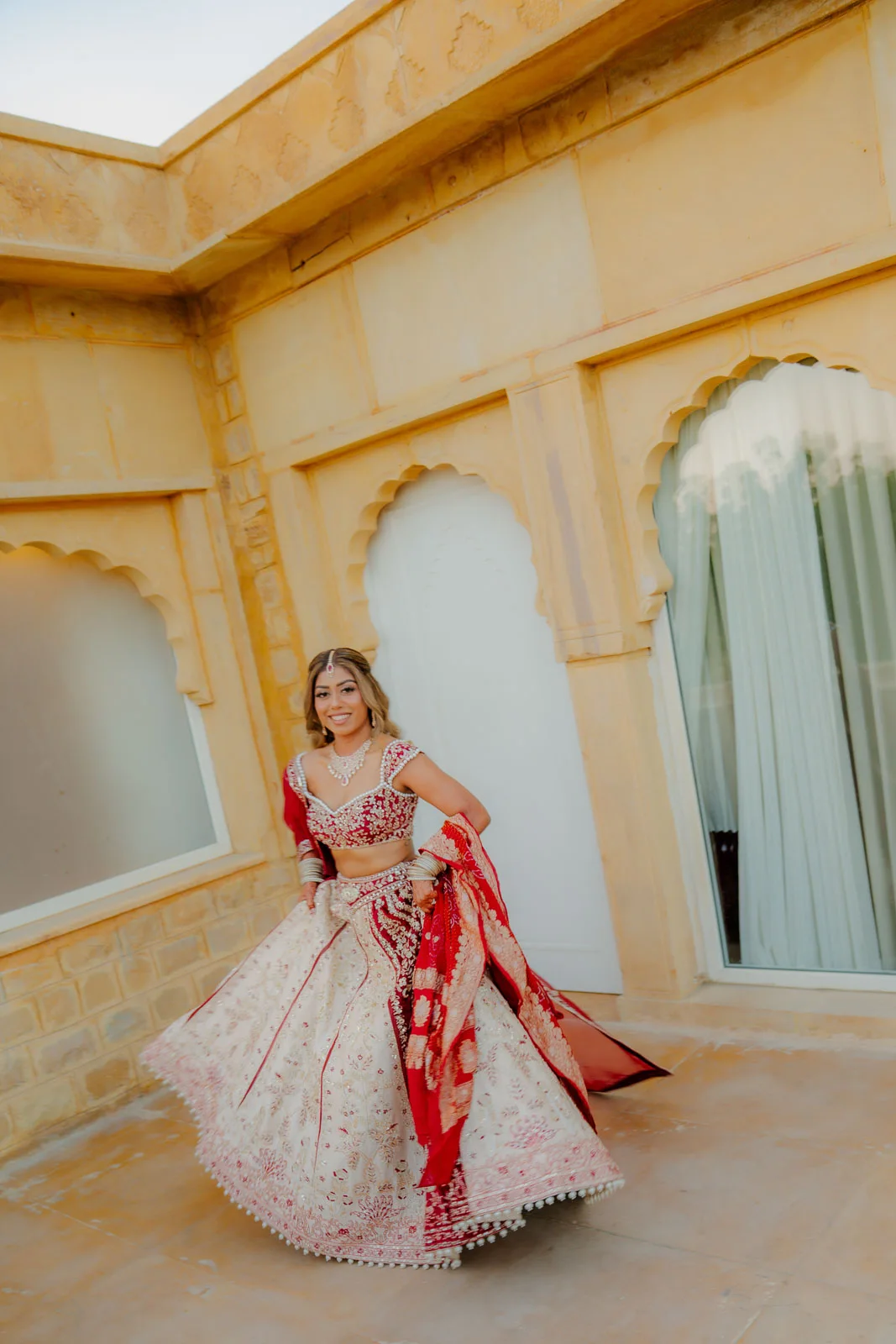 Graceful Bride Portrait at a Luxury Wedding