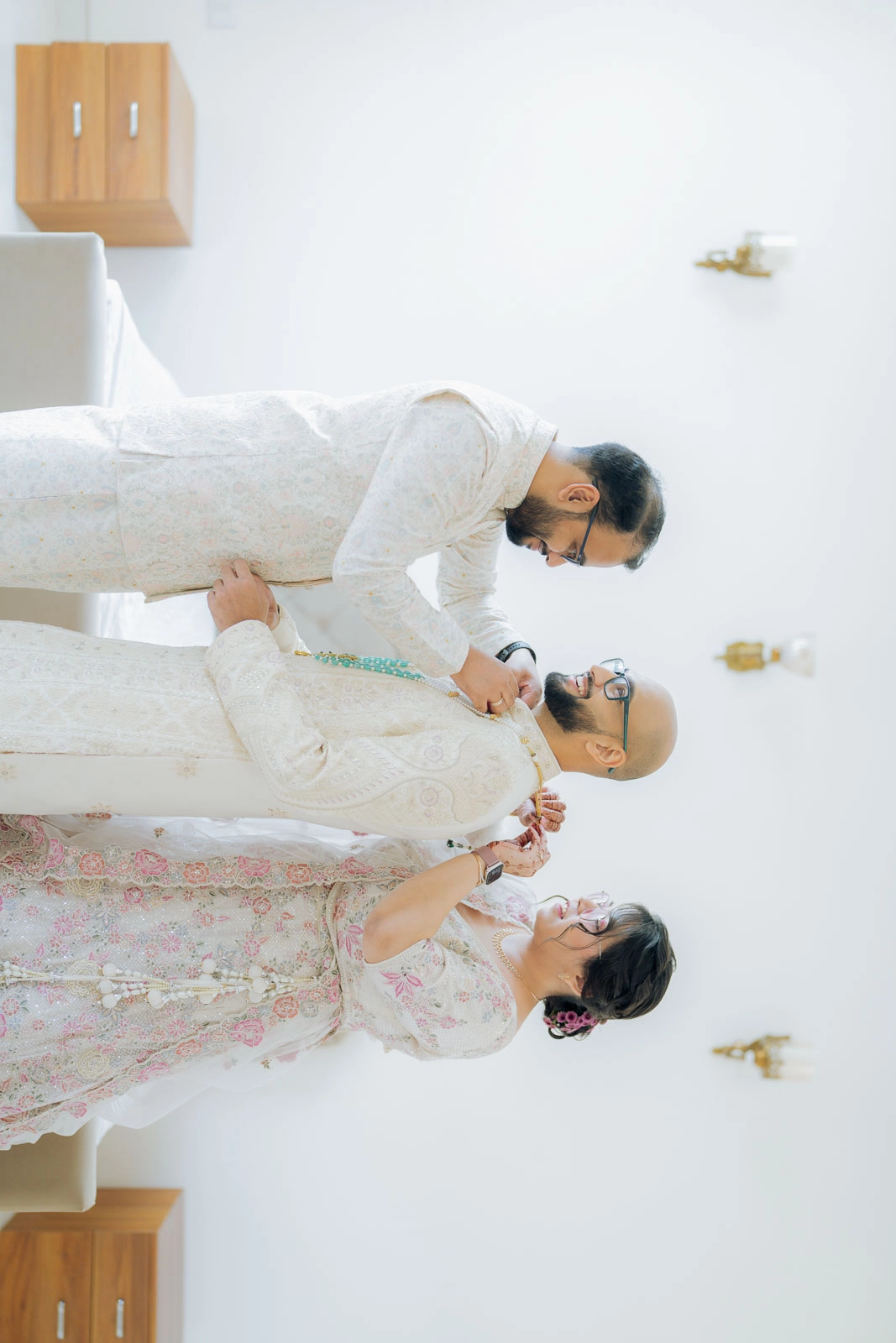 Groom Getting Ready for His Wedding