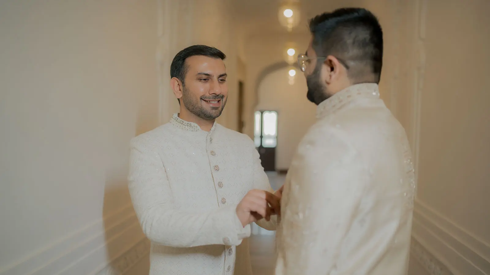 Groom Getting Ready for the Wedding